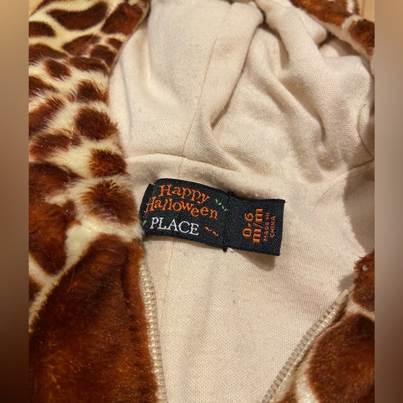 🍭 2/$25 🌟🔥🔥🦒Adorable giraffe costume for babies aged 0 to 6 months - Picture 6 of 6